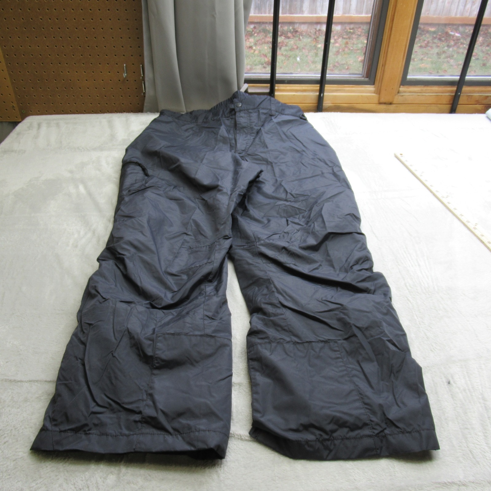 Columbia Snow Pants Mens Xl Black Waterproof Skiing Snowboarding Winter 37x30